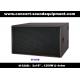 Nightclub Sound Equipment / 2x18 Direct Reflex 4ohm 1200W Subwoofer For Concert , Disco Living Event  And Show