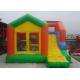 Castle Type Inflatable Jumping Castle With Slide For kids Outdoor Amusement Park
