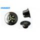 Aluminum 9w 12V RGB LED Inground Lights , Embedded RGB LED Flood Light