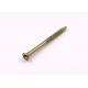 Pozidrive Flat Cap Head Nails Screw Mild Steel Material Used With Plastic Anchors