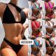 Swimming Suits Bikini Sexy Strength Abrasion Resistance High Elastic Backless  Miss The New Type No Steel