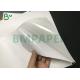 Plain White Self Adhesive Thermal Sticker Paper rolls For Barcode label
