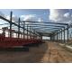 Modular Prefab Welded H Section Steel Workshop With Crane Beam Large Span