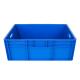 PP Industrial Storage Stacking Box Solid Style for Supermarket Plastic Turnover Crate