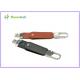 Auto Run Leather USB Flash Disk Metal Keyring Pendrive Creativo USB 2.0 / USB 3.0