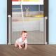 ASTM Safety Retractable Gate For Babies Baby Stair Gate Close Baby Gate With Lock