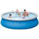 Family Round Large Inflatable Swimming Pool Digital Printing 360 X 90 Cm Customized
