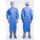 Breathable PP Non Woven XL Disposable Surgical Gown for Medical Workers