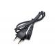 EU Laptop Charger Power Cord 2 Pin 60227 IEC41 Female End 6A 250V