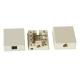 RJ11 Modular Single Port Surface Mount Box