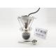 Cone Brew Coffee Maker Gift Set Paperless With Scoop , 125mm Top Dia