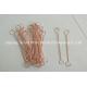 3 - 12 Inch Metal Copper Twin Wire double loop Bar Tie 350 - 550mpa Anti Rust Galvanized Rebar Tie Wire