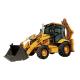Cummins Engine 100HP Construction Works Backhoe Loader With Accessories