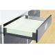 Glass Side Panel Tandembox Drawer Systems , Double Wall Kitchen Tandem Box