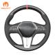 Carbon Fiber Hand Stitching Steering Wheel Cover Perfectly Fit For Infiniti Q50 QX50