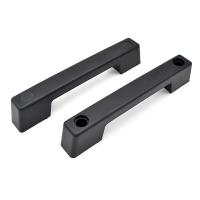 232mm U Black Plastic Pull Handle Medical Equipment And Rail Transit Handle