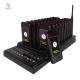 Restaurant long range fixed code 1 keyboard with 20 coaster pagers wireless queue calling system