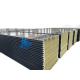 95 115 Model Color Steel Rock Wool Sandwich Panel 50mm 75mm 100mm 150mm Thickness