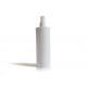Cylinder Plastic Cosmetic Spray Bottles With White Plastic Sprayer Pump