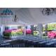 Arabian Style Pole Tents For Weddings , 10 - 30M Span Width Event Canopy Tent