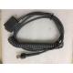 New 3M Rs232 Com Coiled Usb Cable For Motorola Symbol LS2208 LS4208 DS6708 Scanner