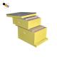20mm Thickness Fir Painted Yellow Langstroth Bee Hive