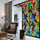 12mm Custom Stained Glass Panels CE Cathedral Window Glass