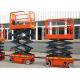Scissor Electric Work Platform Lifts Proportional Control For Aerial Working