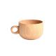 Beech Wooden Coffee Cup Water Cup Teacup Three Piece Solid Wood Cup With Handle