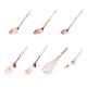 7 Pcs Cooking Utensils Set Stainless Steel Heat Resistant Rose Gold Kitchen Accessories