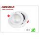 4000K 104lm/w white trim led downlight fixtures made by China supplier
