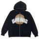 High Quality Custom Logo Wholesale 100% Cotton Premium 3D Full Zipper Up Puff Print Hoodies