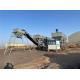 Full Automation 3 Hoppers Mobile Soil Mixing Plant Equipment High Accuracy
