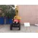 Geophysical Hydraulic Drilling Rig 100m Crawler Shallow Sampling Drilling