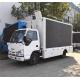 Outdoor Video Advertising Mobile Billboard Truck 3840*1728mm P4 With Hydraulic Lifting System