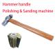 Hammer handle polishing and sanding machine