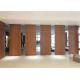 65mm Thickness Sliding Hanging Room Dividers Partition Walls CE Certificate