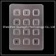 Customizable Metal Stainless Steel Numeric Keyboard 3 * 4 Matrix 12 Keys  Ip65