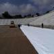 Geotextile Geo Textile Geofabric UV Resistance Polyester Short / Staple Needle Punched Non Woven Geotextile