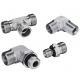 90 Degree Elbow Pipe Fittings Metric Male Hydraulic Hose Adapter 1 Piece Min.Order