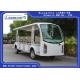 White Colour 2 seats + 2 Rows 72V Electric Ambulance Car For Emergency Closed Type