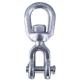 42500lbs Hot Dipped Galvanized Rope Rigging Hardware Carbon Steel Jaw End Swivel