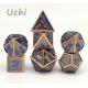 Handmade Durable Mini Polyhedral Dice , Neat Sharp Edges Micro Dice Set