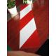Red And White Chevron Right / Left Vehicle Reflective Tape Weather Resistant