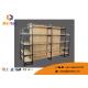 Commercial  Wood Display Rack Wooden Shop Shelving For Shoping Mall