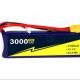 3s 11.1v 70C 3000mah Drone Lipo Battery With 3PINS JST-XH XT60 XT90 Connector