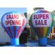 Custom 3.5m 12ft Hot Air Balloon Shape Ads Balloon For Continuous Inflation