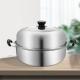 Wholesale 28cm Cooking Pot 2 Layer Cooking Steamer Stainless Steel Food Steamer Steamer Pot With Lid