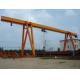 10t Steel Inventory Yard L-Shape Hydraulic Gantry Crane / 10t - 25m - 15m /