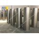 Heavy Duty Removable Security Bollards Concrete Footing 304 Stainless Steel
